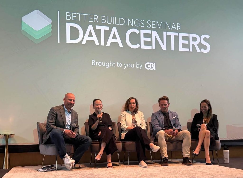 Phillip Koblence moderates "More Than Megawatts: Community-Centered Approaches to Data Center Development" panel @ GBI