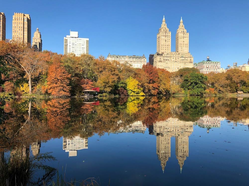 Central Park in fall